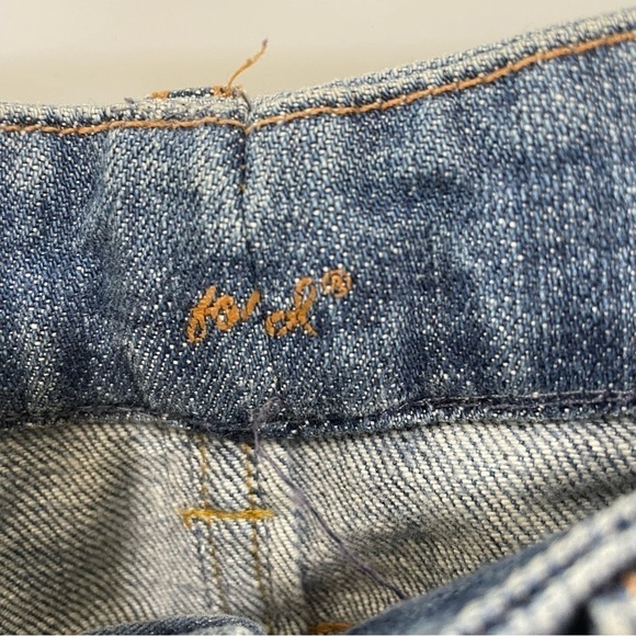 [28] 7 Of All Mankind Ombre Wide Leg Flare Denim Blue Jean Women’s #115561 - Picture 5 of 13